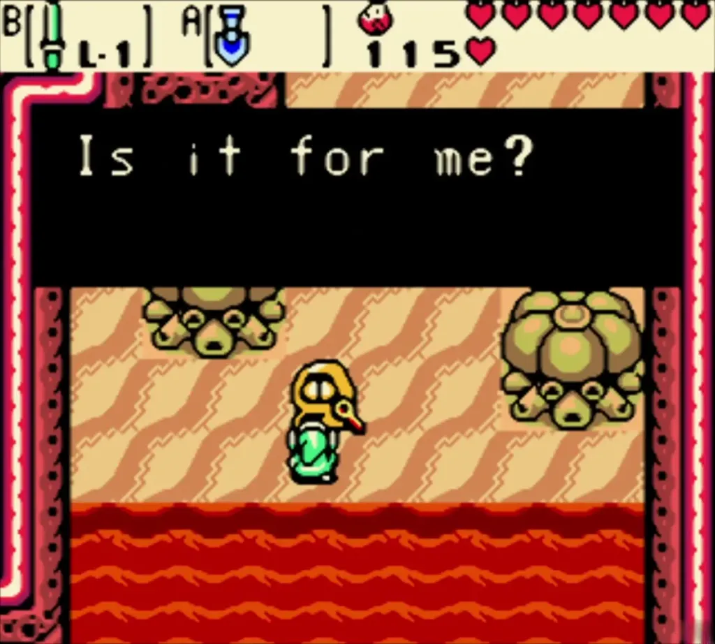 Rosa asking whether the Ribbon is for her Rosa asking whether the Ribbon is for her