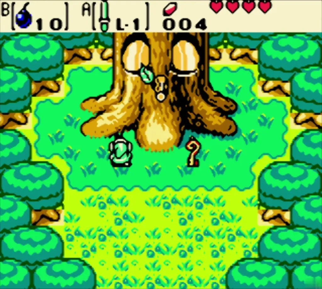 The Gnarled Key lying on the grass in front of the Maku Tree The Gnarled Key lying on the grass in front of the Maku Tree