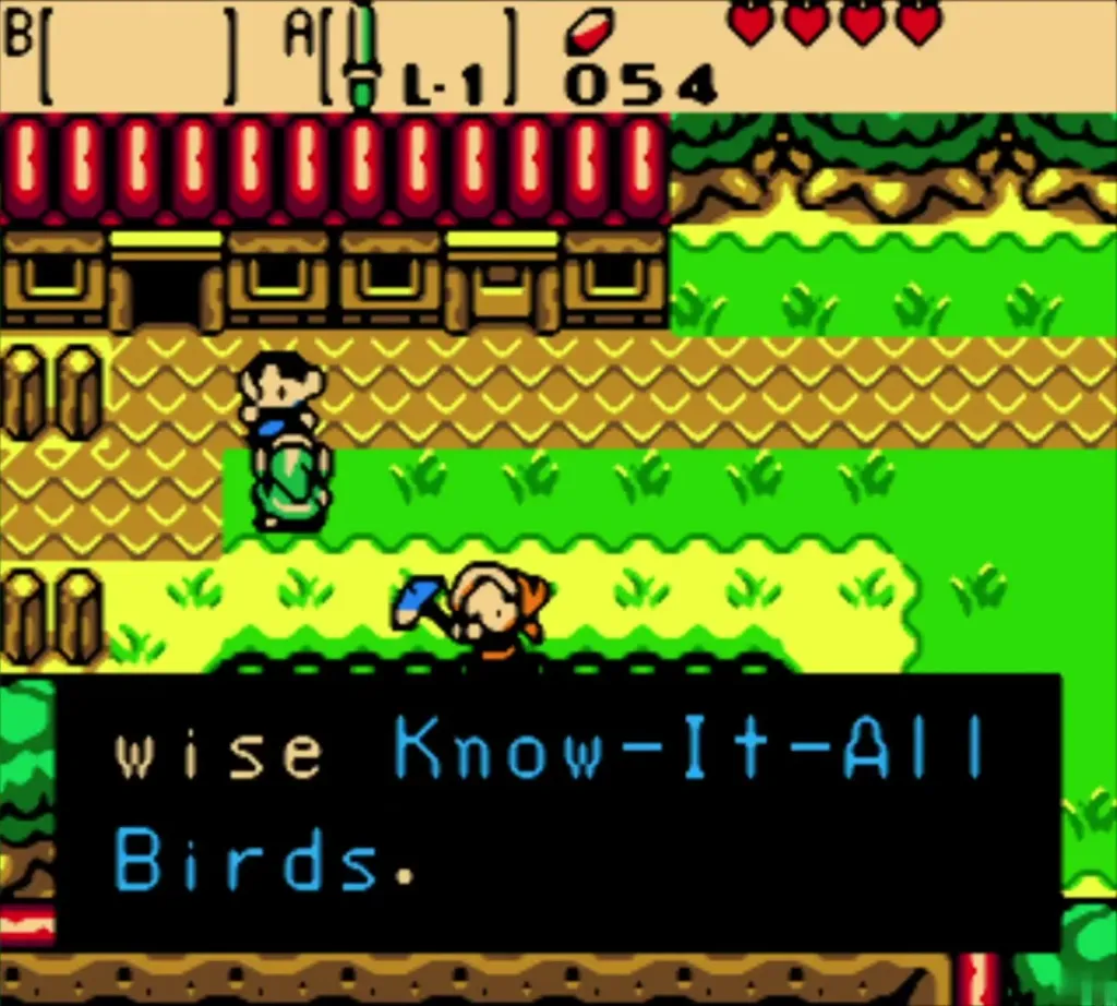 The sign text mentioning the wise Know-It-All Birds The sign text mentioning the wise Know-It-All Birds