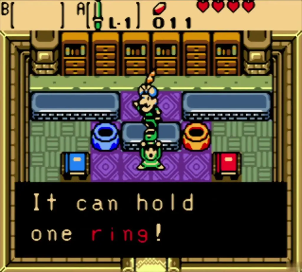 Vasu explaining that the Ring Box can hold one ring Vasu explaining that the Ring Box can hold one ring