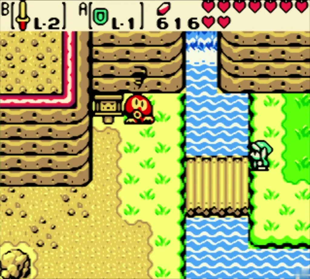 The Business Scrub dazed and ready to surrender after Link blocks his seeds The Business Scrub dazed and ready to surrender after Link blocks his seeds
