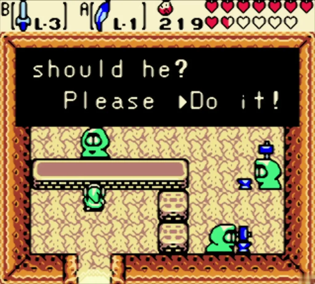 The smith's question about polishing the bell, with the Do it! option selected The smith's question about polishing the bell, with the Do it! option selected