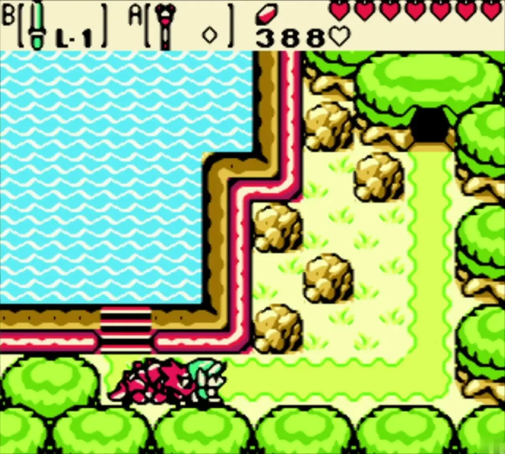 Link and Dimitri at the stair leading from the water to the grassy bank Link and Dimitri at the stair leading from the water to the grassy bank