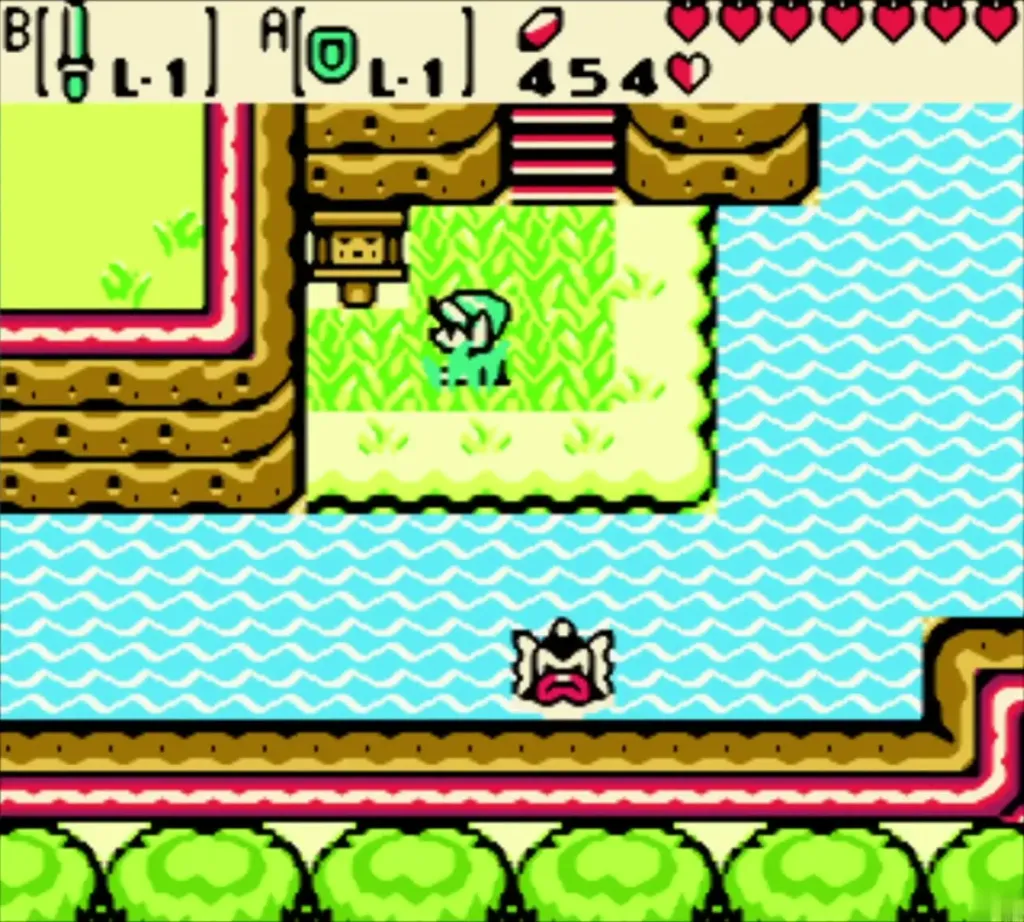 Link and Ricky at the shore below Spool Swamp Link and Ricky at the shore below Spool Swamp