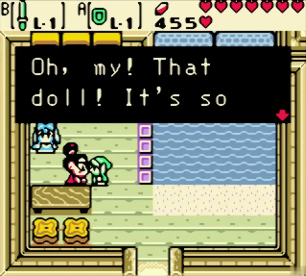 The woman exclaiming about the Ghastly Doll in her house The woman exclaiming about the Ghastly Doll in her house