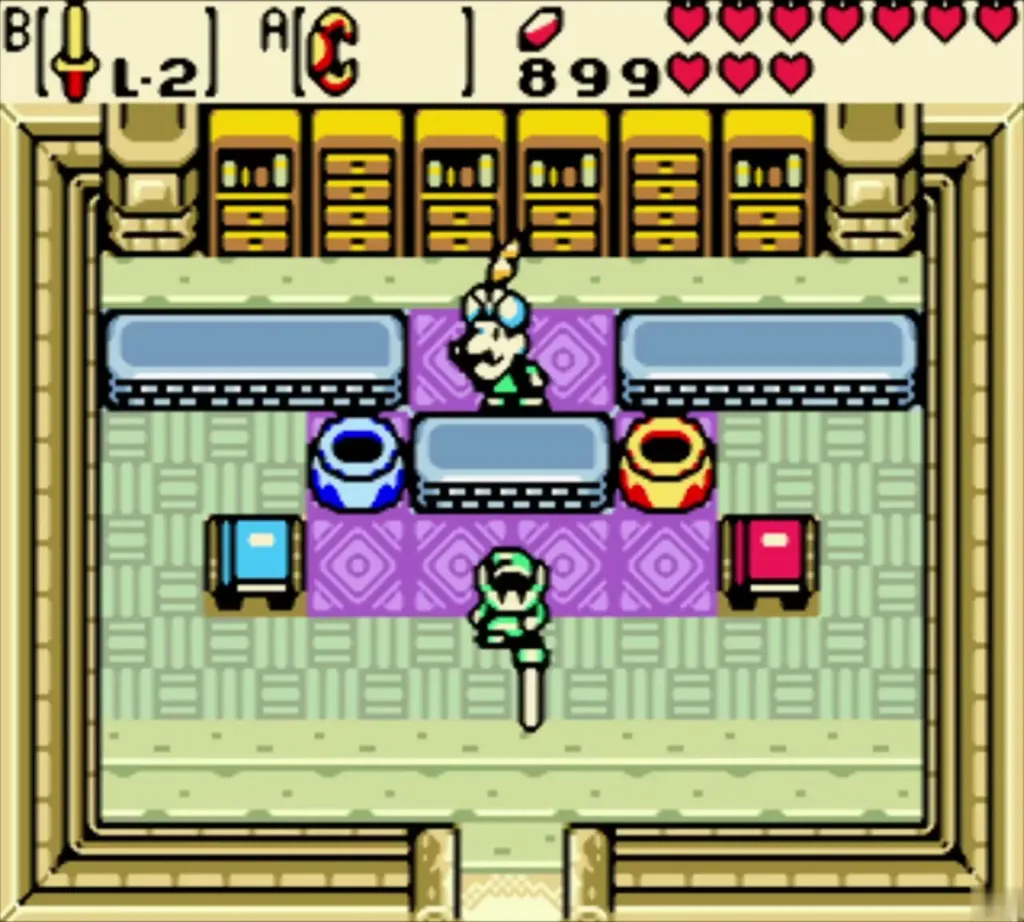 Link standing at Vasu's counter inside Vasu Jewelers Link standing at Vasu's counter inside Vasu Jewelers