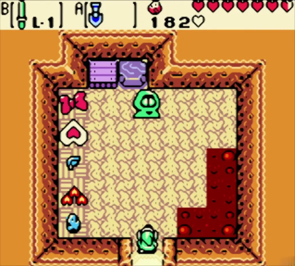 Inside the Market, the shelf showing the Ribbon, Rare Peach Stone and other goods Inside the Market, the shelf showing the Ribbon, Rare Peach Stone and other goods