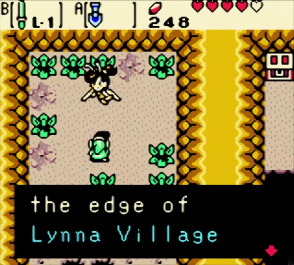 The fairy mentioning Tingle on the edge of Lynna Village The fairy mentioning Tingle on the edge of Lynna Village