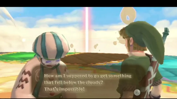 Dodoh, the Fun Fun Island wheel owner, says his item fell below the clouds and that getting it back is impossible. Dodoh, the Fun Fun Island wheel owner, says his item fell below the clouds and that getting it back is impossible.
