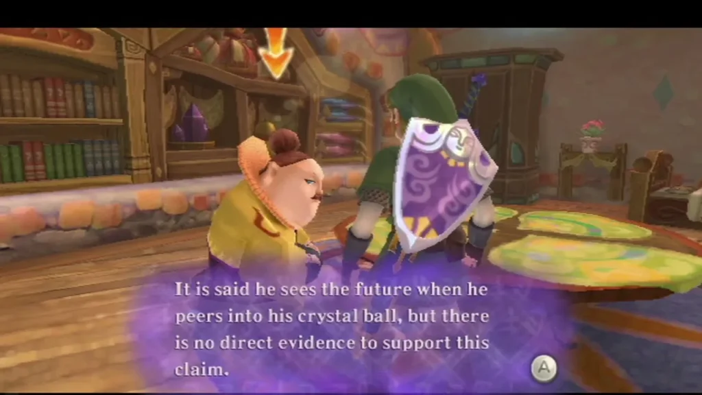 Sparrot, the fortune-teller, is in his shop as a box says he peers into his crystal ball to see the future. Sparrot, the fortune-teller, is in his shop as a box says he peers into his crystal ball to see the future.