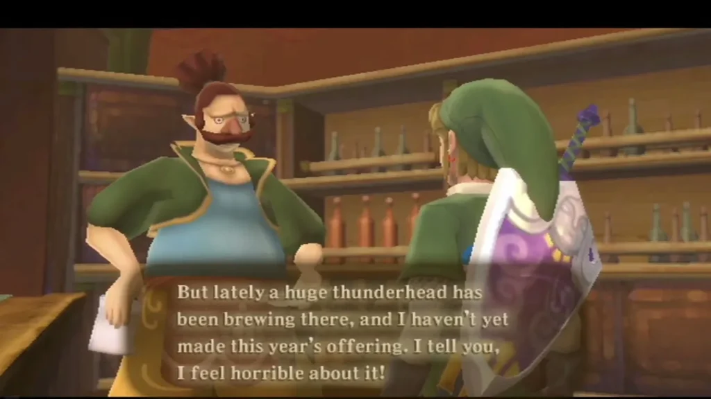 Pumm says a huge thunderhead has kept him from making this year's soup offering. Pumm says a huge thunderhead has kept him from making this year's soup offering.