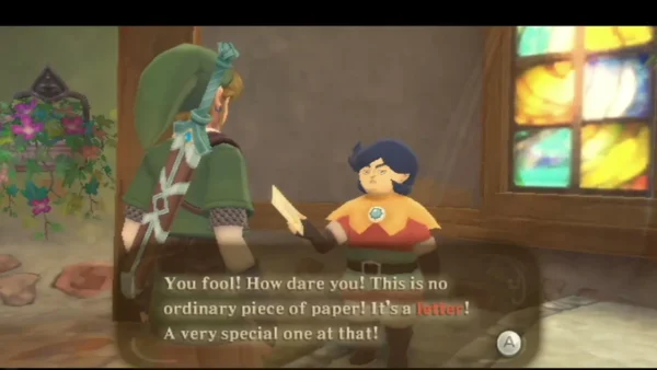 Cawlin holds out his letter and insists it is no ordinary paper but a very special one Cawlin holds out his letter and insists it is no ordinary paper but a very special one