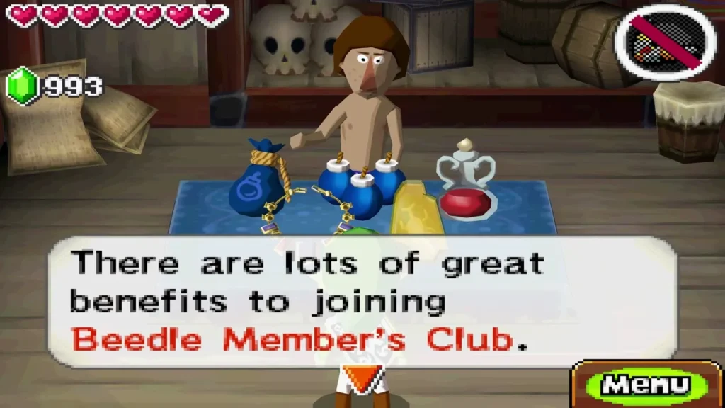 Beedle explaining the benefits of joining Beedle Member's Club Beedle explaining the benefits of joining Beedle Member's Club
