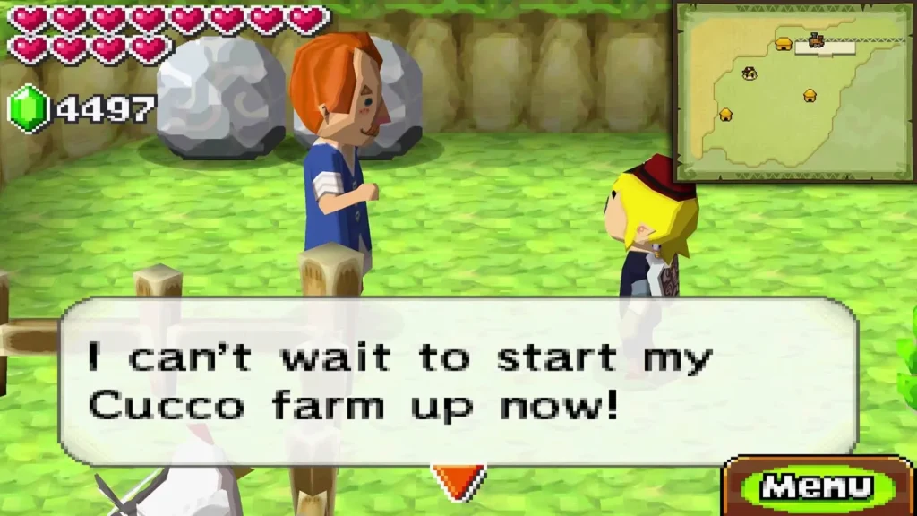 Harry at his Aboda Village farm, eager to start his Cucco farm