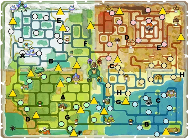 Snow Rail Map