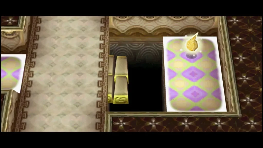 The third Tear of Light on a safe tile beyond the gold bridge The third Tear of Light on a safe tile beyond the gold bridge