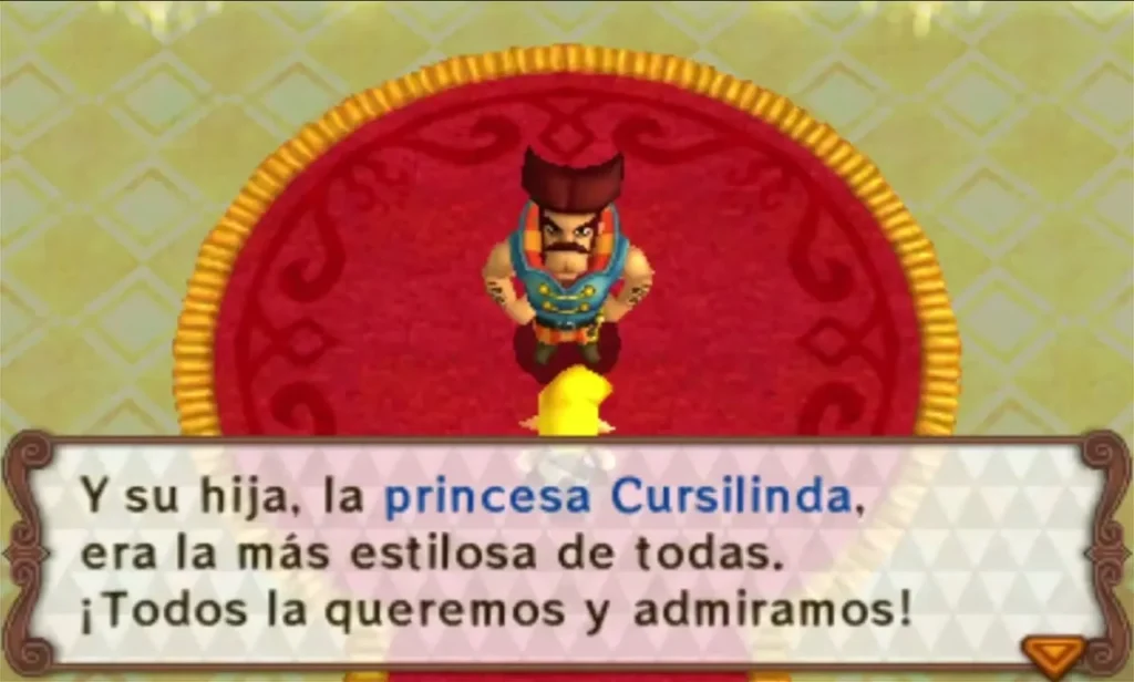 Sir Combsly in the throne room describing Princess Cursilinda as the most stylish in the kingdom Sir Combsly in the throne room describing Princess Cursilinda as the most stylish in the kingdom