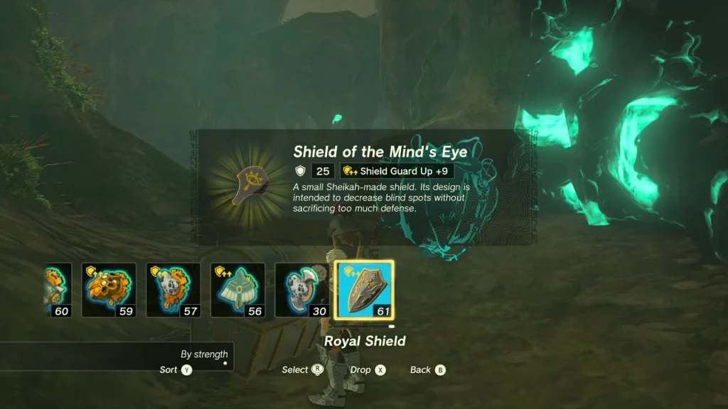 Shield of the Mind's Eye item box Shield of the Mind's Eye item box