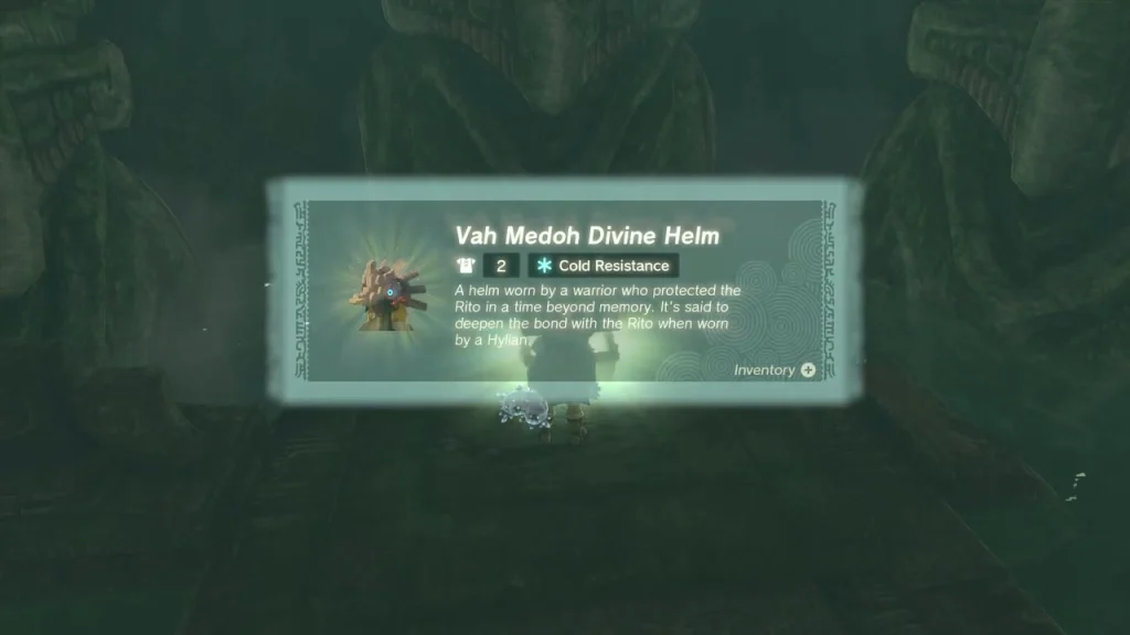Vah Medoh Divine Helm item box