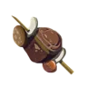Meat and Mushroom Skewer