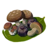 Steamed Mushrooms
