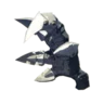 Blue-Maned Lynel Mace Horn