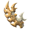 White-Maned Lynel Saber Horn