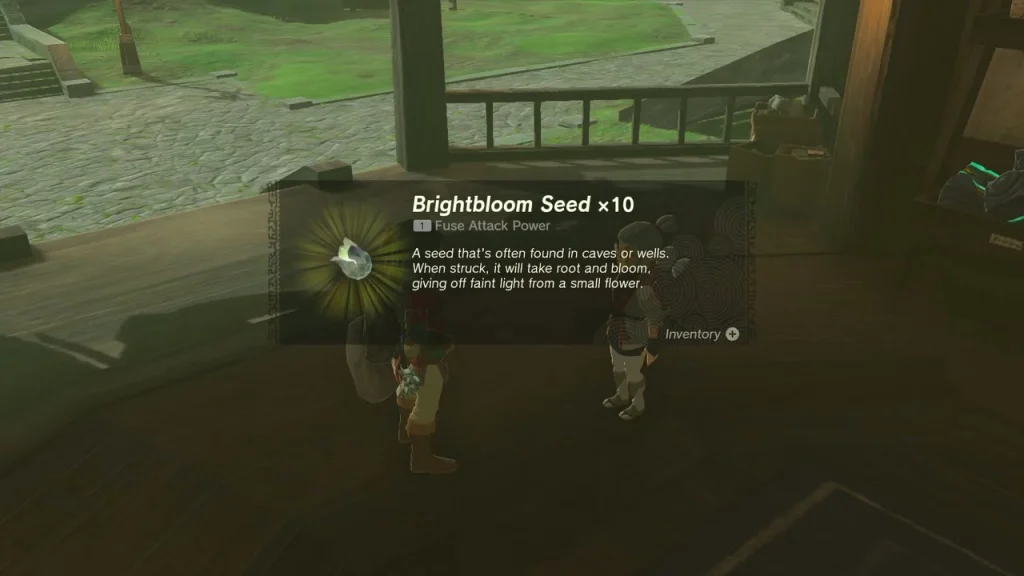 Brightbloom Seed x10 item box inside Josha's lab Brightbloom Seed x10 item box inside Josha's lab