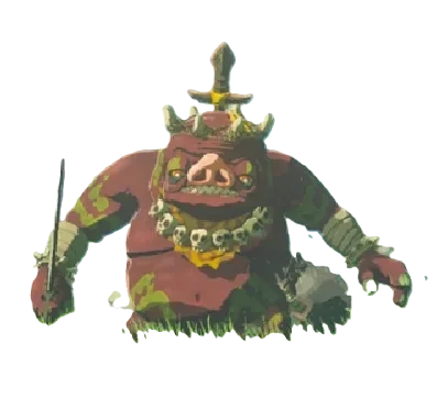 Boss Bokoblin enemy from Tears of the Kingdom Boss Bokoblin enemy from Tears of the Kingdom