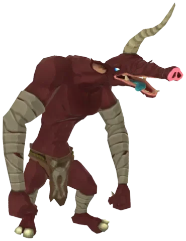 Moblin enemy from Tears of the Kingdom Moblin enemy from Tears of the Kingdom