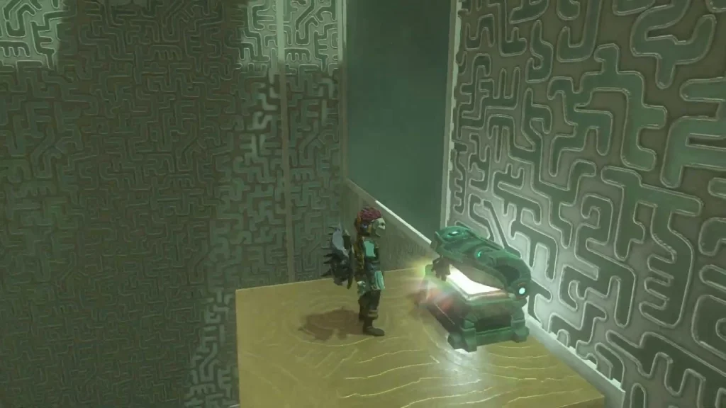 Opened chest with Arrow x10 on a cube platform Opened chest with Arrow x10 on a cube platform