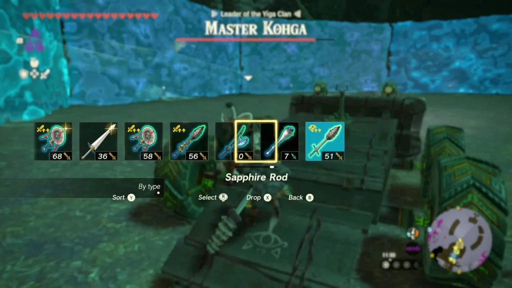 Master Kohga health bar during the fight in the Great Abandoned Central Mine Master Kohga health bar during the fight in the Great Abandoned Central Mine