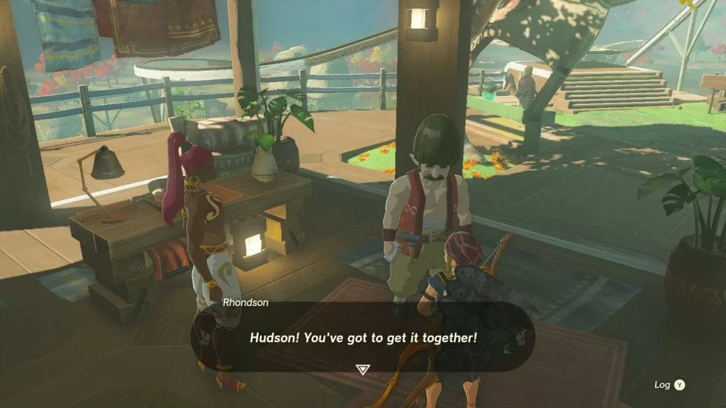 Hudson and Rhondson at their desk, the couple who start the adventure Hudson and Rhondson at their desk, the couple who start the adventure