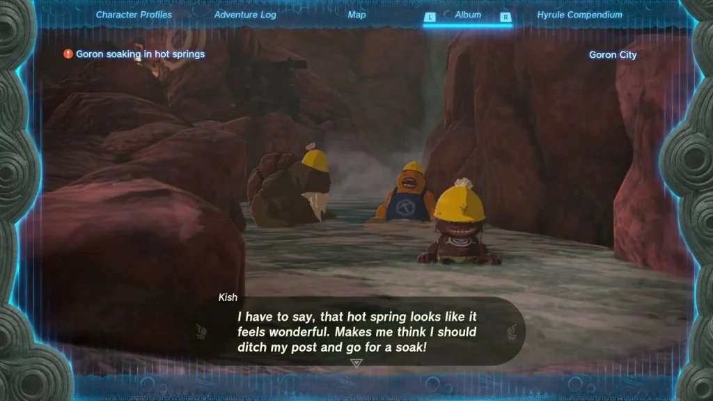 Picture of a soaking Goron held up for Kish Picture of a soaking Goron held up for Kish