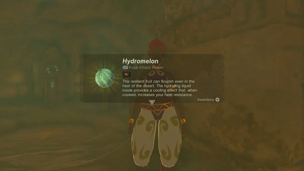 Hydromelon item box given by Dalia for winning