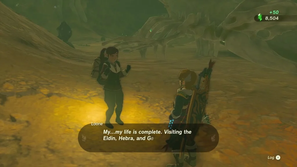 Plus 50 rupee counter while Loone celebrates the parent and child fossils