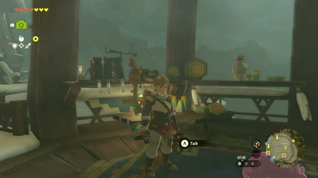 Molli's workshop after she accepted the Ice Fruit Molli's workshop after she accepted the Ice Fruit