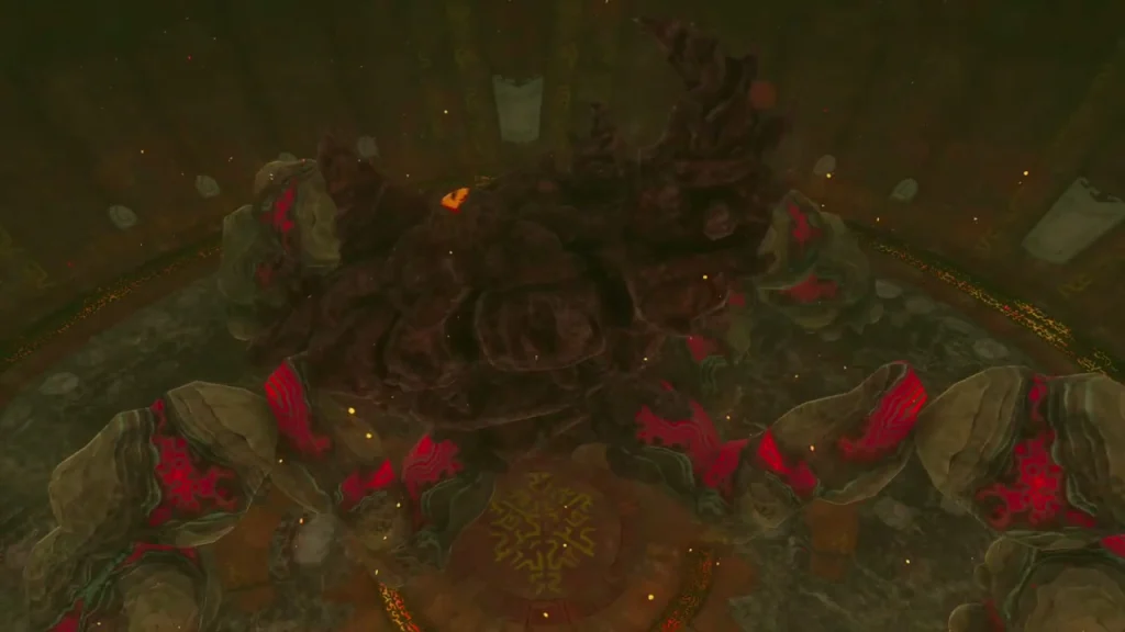 Marbled Gohma's body covered in red Marbled Rock Marbled Gohma's body covered in red Marbled Rock