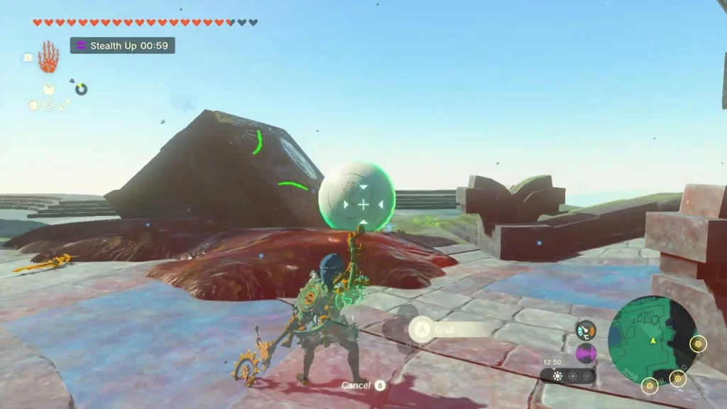 Sludge-cleared bubble emitter with a water bubble beside the stone ball Sludge-cleared bubble emitter with a water bubble beside the stone ball