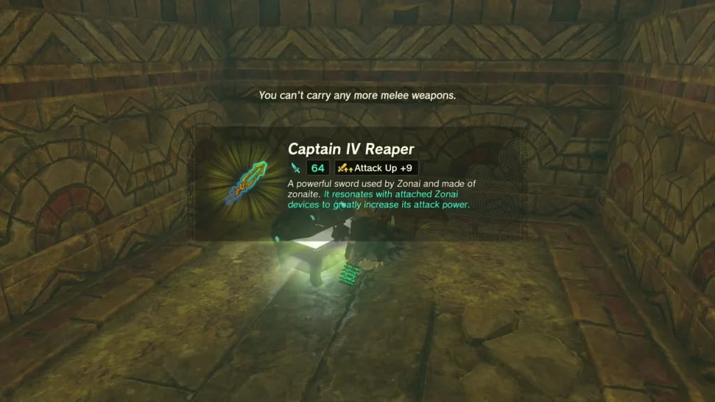 Captain IV Reaper item box from the chest under the rubble Captain IV Reaper item box from the chest under the rubble