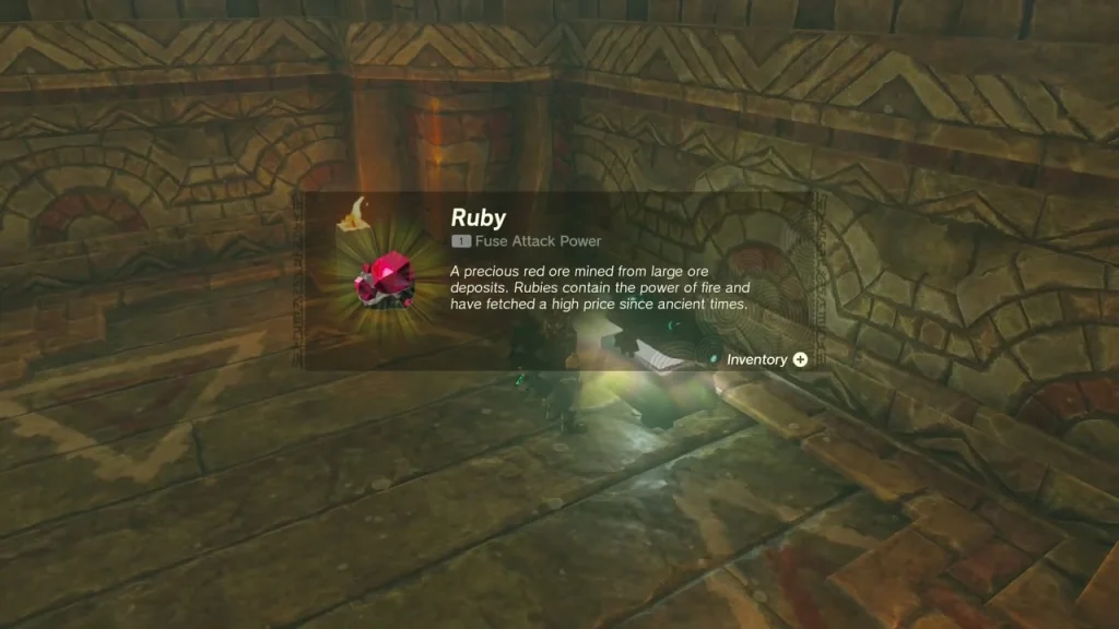 Ruby item box in the laser hall chest Ruby item box in the laser hall chest