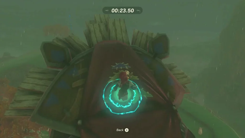 Climbing the stable roof against the countdown timer Climbing the stable roof against the countdown timer
