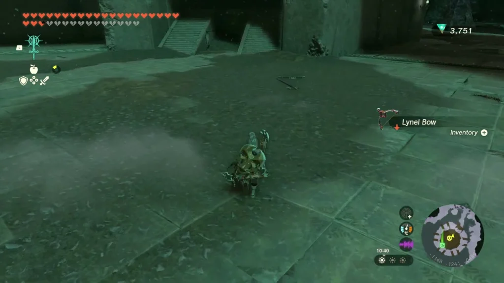Lynel Bow weapon drop after the fight Lynel Bow weapon drop after the fight