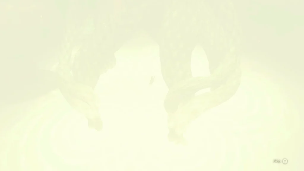 Bright white flash filling a cavern as a Lightroot lights up Bright white flash filling a cavern as a Lightroot lights up