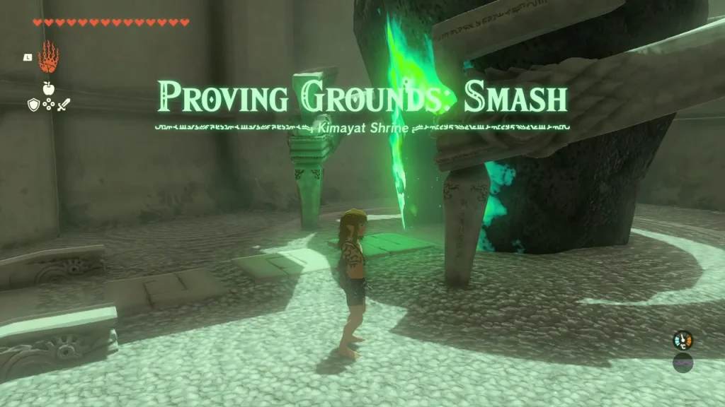 Proving Grounds: Smash entrance hall of Kimayat Shrine Proving Grounds: Smash entrance hall of Kimayat Shrine