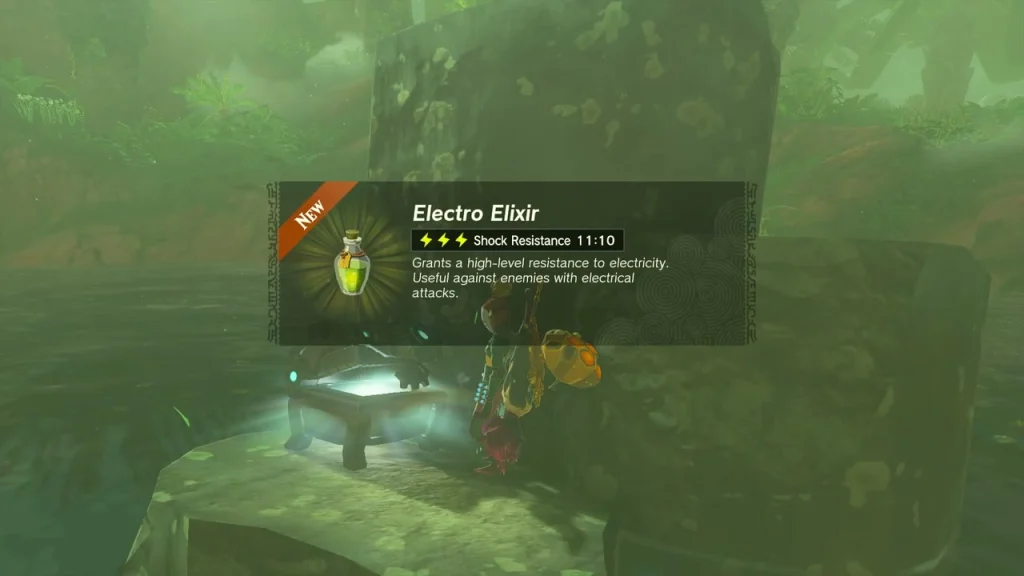 Electro Elixir item box from the chest Electro Elixir item box from the chest
