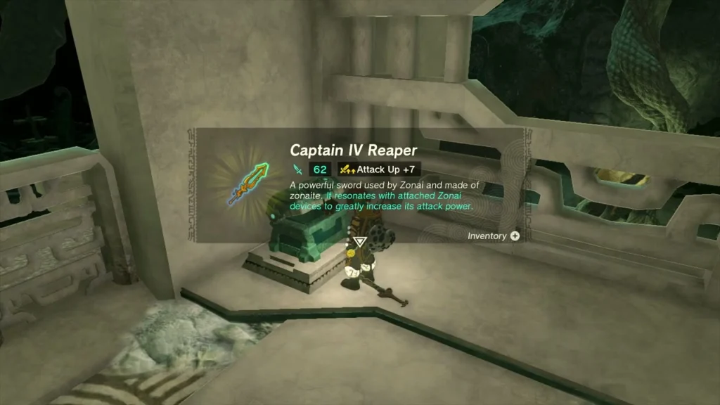 Captain IV Reaper item box beside a green chest inside the Construct Factory Captain IV Reaper item box beside a green chest inside the Construct Factory