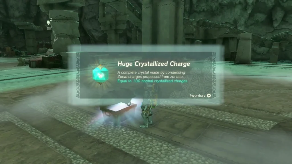 Huge Crystallized Charge item box after the final Kohga fight Huge Crystallized Charge item box after the final Kohga fight
