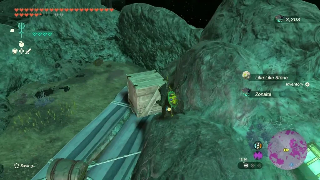 Another chest on the same row of raft platforms Another chest on the same row of raft platforms