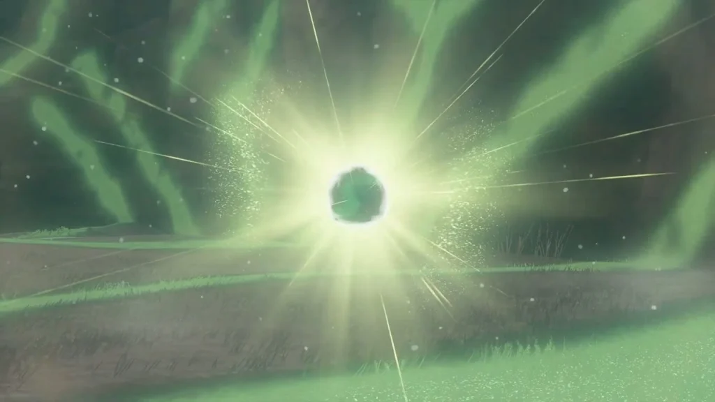 Dragon's Tear burst of light as the memory starts Dragon's Tear burst of light as the memory starts